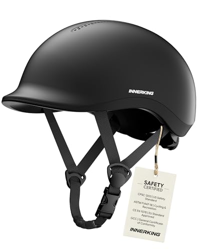 Adjustable Bike Helmet for Adults - Matte Black / Medium