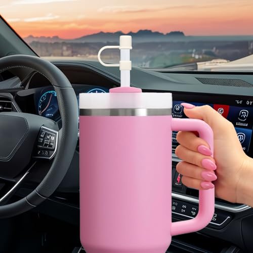 7-Piece Silicone Straw Cover Set for 30oz & 40oz Tumblers - Off White
