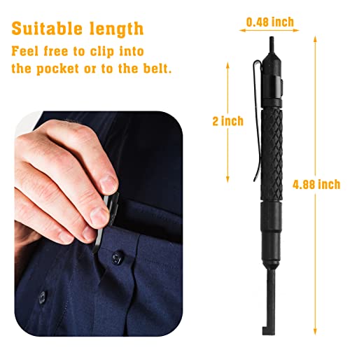 Tactical Pocket Cuff Key - Durable Black Finish for Standard Handcuffs