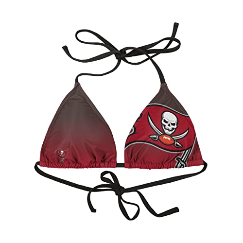Tampa Bay Buccaneers Gradient Big Logo Bikini Top - Small