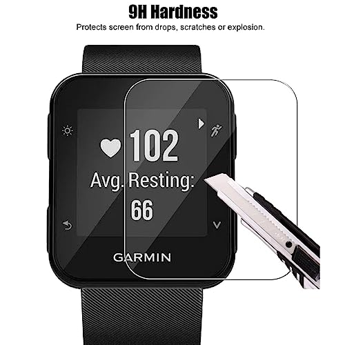 Garmin Forerunner 35 Screen Protector - 4 Pack Tempered Glass