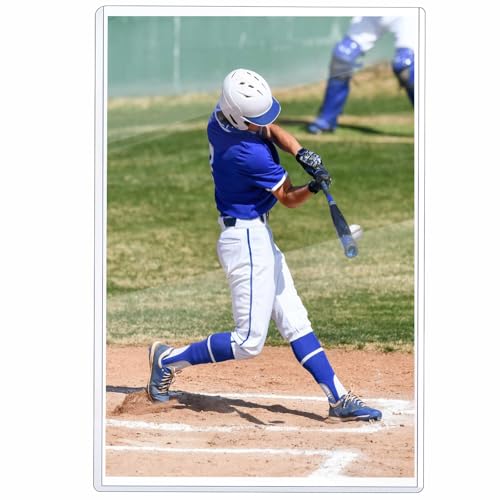 6x9 Inch Hard Plastic Card Sleeve - Clear PVC Jumbo Photocard Protector - 1 Pc