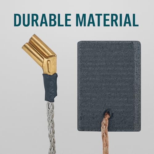 Replacement Carbon Brushes Compatible with Dewalt Angle Grinder DWE402, DW402, DWE43116 ? Electric Motor Brush Set ? Includes 4 Carbon Pieces