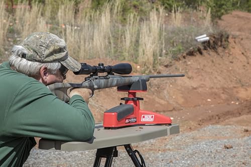 MTM FRR-30 Front Rifle Rest Ideal Shooting Rest for Rifle Shotgun Handgun, USA Made, Red