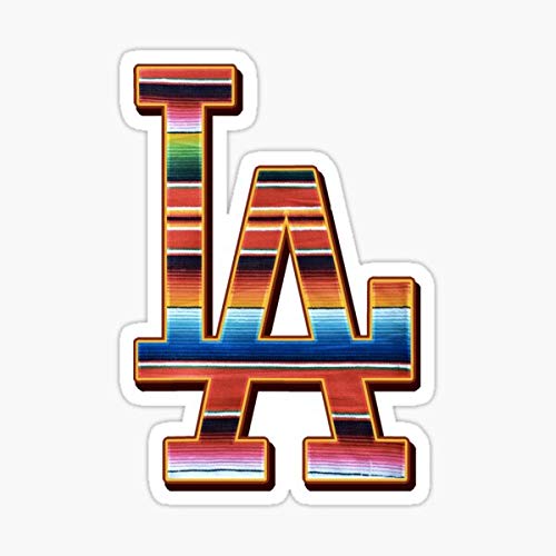 Los Doyers Los Angeles Latino Fan Art Vinyl Waterproof Sticker Decal