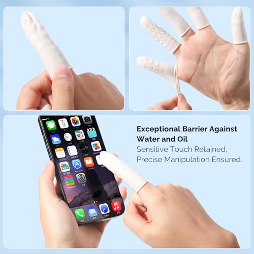 Disposable Latex Finger Cots - Medium - 200 Pack
