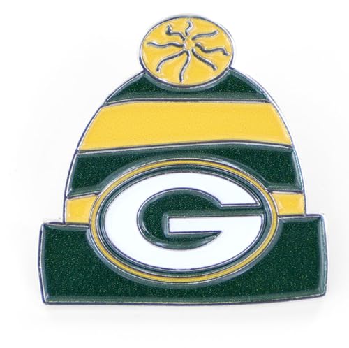 NFL Team Knit Cap Pin - Green Bay Packers