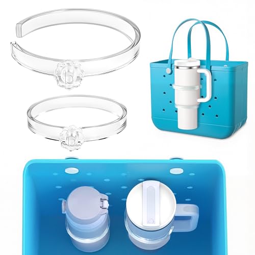 Cup Holder for Bogg Bag - Fits Stanley 30oz & 40oz - Transparent