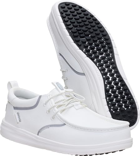 Wally Golf Classic Slip On Shoe - Brilliant White