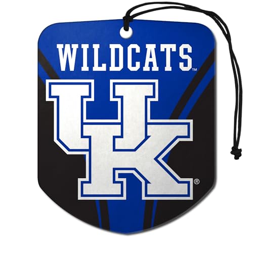 NCAA Kentucky Wildcats Car Air Freshener - 2 Pack, Black Ice
