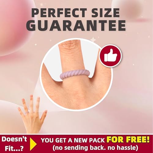 Silicone Women's Anniversary Wedding Ring - Pink Sand, 2.5mm