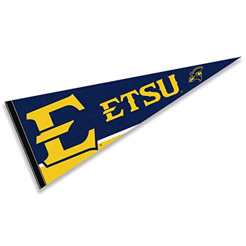 East Tennessee State Bucs Full Size Felt Pennant 12x30 Inch Team Banner
