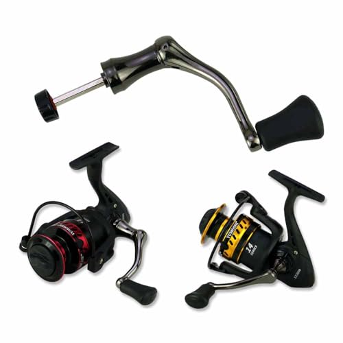 Fishing Reel Handle - Durable Metal Knob with Comfortable Grip