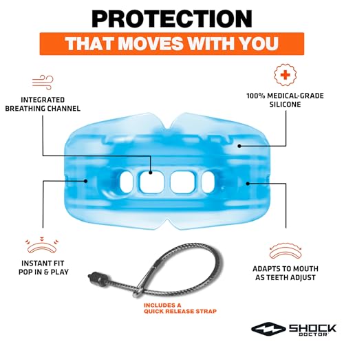 Mouth Guard for Braces - Full Protection for Sports, Youth & Adult