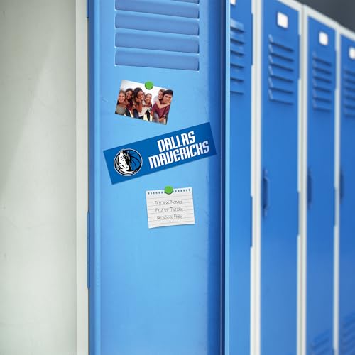Dallas Mavericks 4x10 Team Spirit Magnet - Vinyl Sports Decal