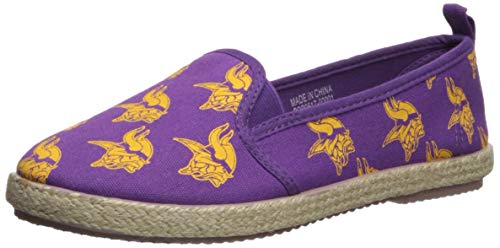 Minnesota Vikings Women's Espadrille Canvas Shoes - Small