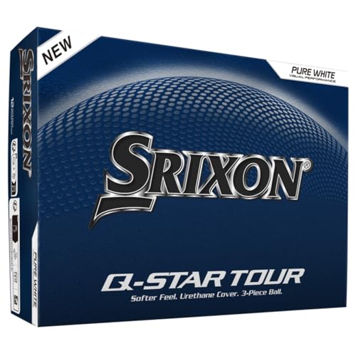 Q-Star Tour 6 Golf Balls - Premium Urethane, White