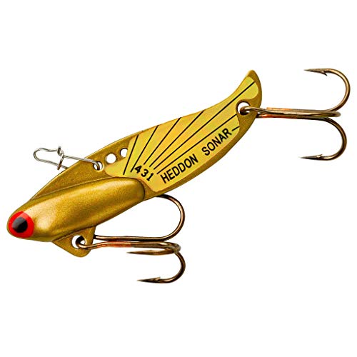 Heddon Sonar Flash Adjustable Fishing Lure - Gold Flash, 1 7/8 in