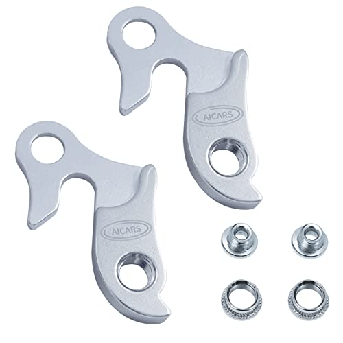 2 Pcs Universal Bicycle Derailleur Hanger Frame Gear Tail Hook - Alloy