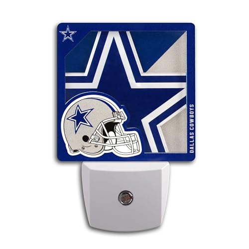 NFL Logo Nite Light with 3D Glowing Effect