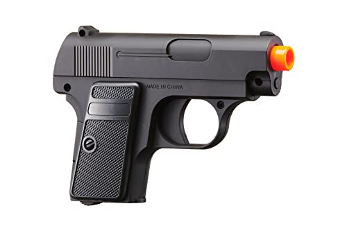 Lightweight Dual Airsoft Spring Pistols - Gold & Black