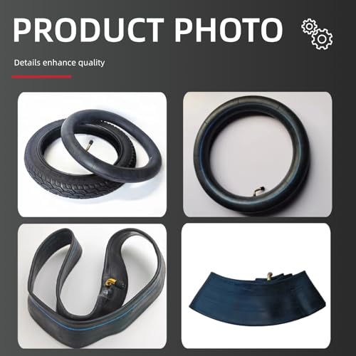 14x2.125 Bike Inner Tube with Schrader Valve for E-Bikes & City Bikes