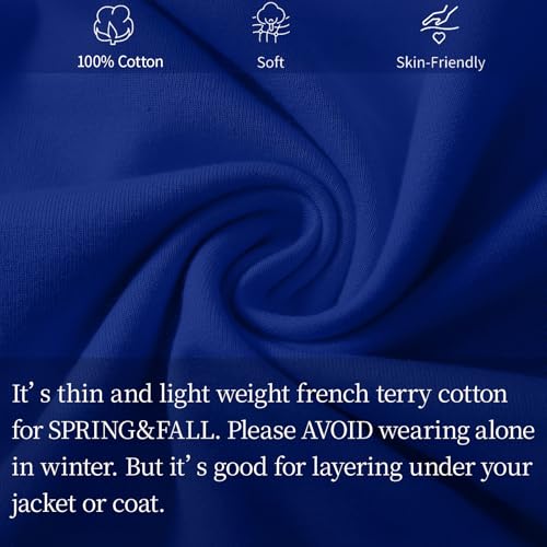 Kids Cotton Hoodie for Boys and Girls, Long Sleeve Pullover Sweatshirt, Toddler