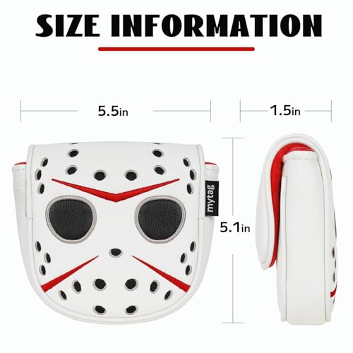 mytag DF3 Putter Cover Golf Magnetic Headcover for LAB DF3