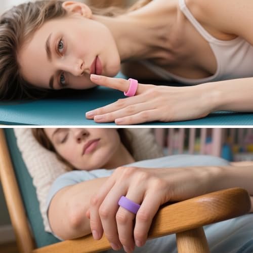 8-Pack Silicone Ring Covers for Oura Ring Gen 3/4 - 8 Colors