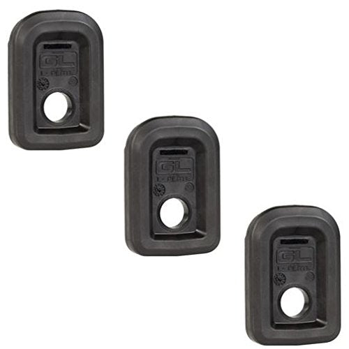 Magpul GL L-Plate PMAG GL9 Floorplate Replacement (Pack of 3), Black