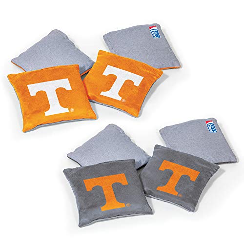 Tennessee Volunteers NCAA Dual Sided Bean Bags - 6x6 Inches, Tailgate & Outdoor Game