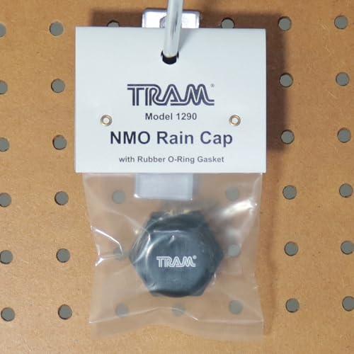 Heavy-Duty NMO Rain Cap - Black Plastic with O-Ring Gasket
