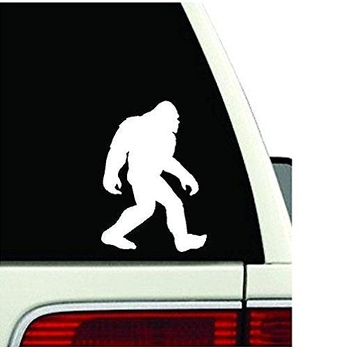 Bigfoot Sasquatch Vinyl Decal - 5.5 Inch White Off-Road Truck Sticker