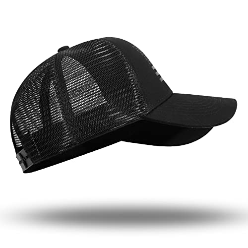 American Flag Trucker Hat with Snapback – Unisex Baseball Cap