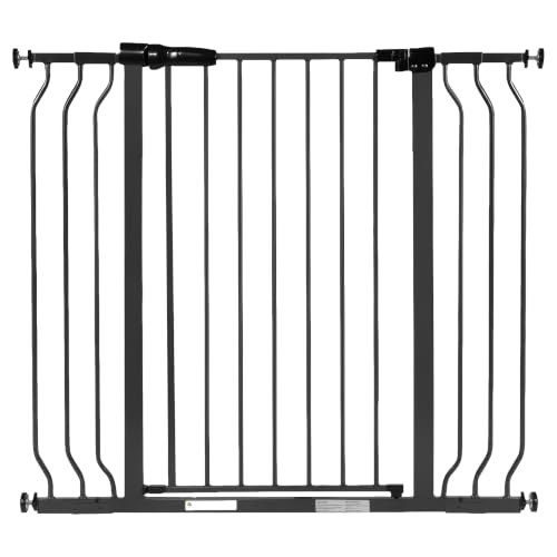 BalanceFrom 36-Inch Stair Gate Wall Protectors, White, 4-Pack fits BalanceFrom Gates