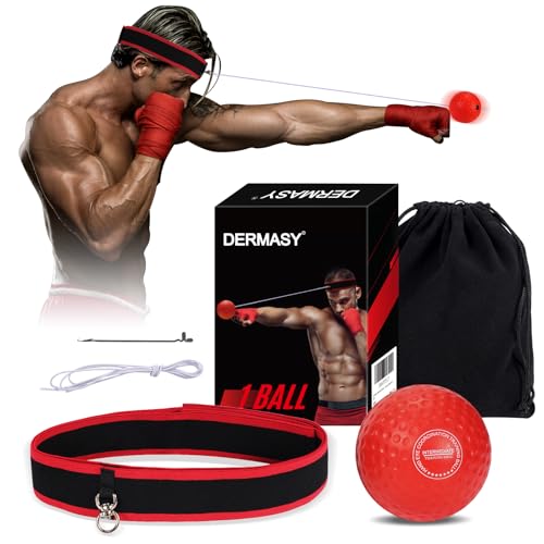 Boxing Reflex Ball with Headband for Speed & Agility Training - 1 Ball