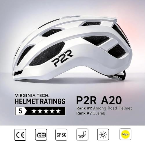 MIPS Bike Helmet with Rear LED Light - Black-Mips, Medium (55-58cm)