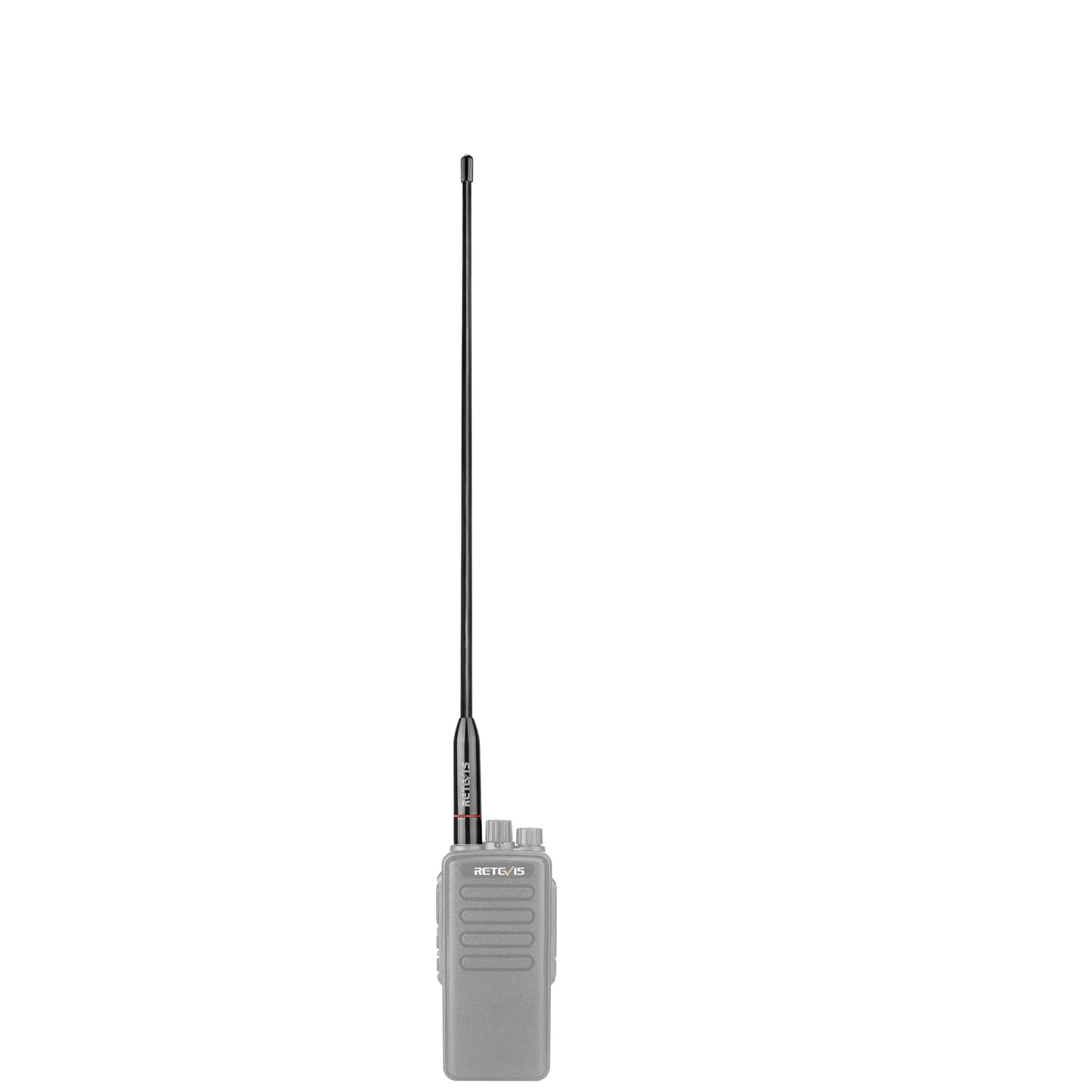 Retevis Handheld MURS Walkie Talkie Antenna,15.4 inch SMA-F Flexible Whip Antenna, VSWR Less Than 1.5, for Retevis RT21V RT27V RB27V MURS Two Way Radios, 2.15dBi High Gain Radio Antenna(1 Pack)