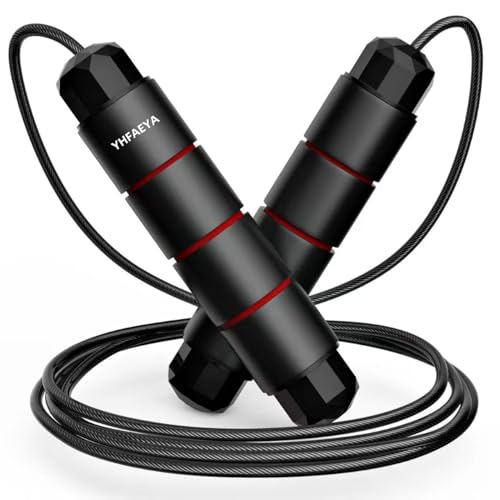 Adjustable Tangle-Free Speed Jump Rope - Red
