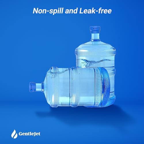 Reusable Silicone Water Jug Caps for 55mm Bottles - Leak-Proof - Pack of 3