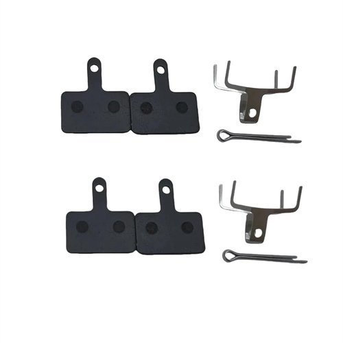 Brake Disc Pads for Kaabo Wolf Warrior Wolf King Wolf X Electric Scooter Hydraulic Semi-Metal Metal Brake Pads Accessories (Semi-Metal 2 Pair)