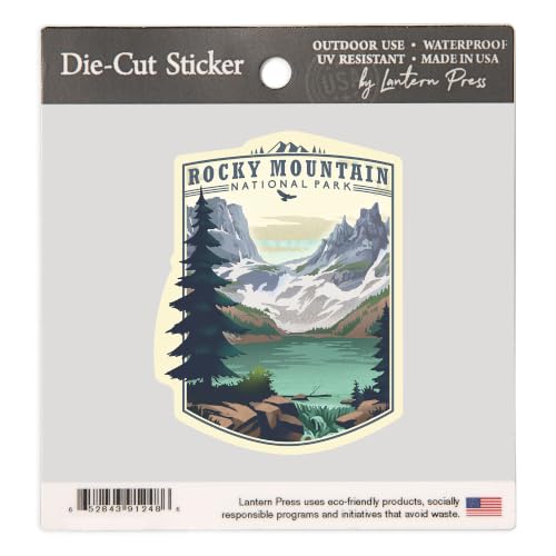 Rocky Mountain National Park Small Sticker - Waterproof Vinyl Decal