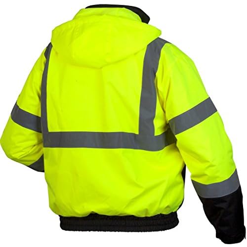 Pyramex RJ31 Series Waterproof Bomber Safety Jacket With Fleece