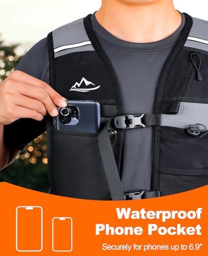 Running Vest for Women Men, Lightweight Breathable Hydration with
