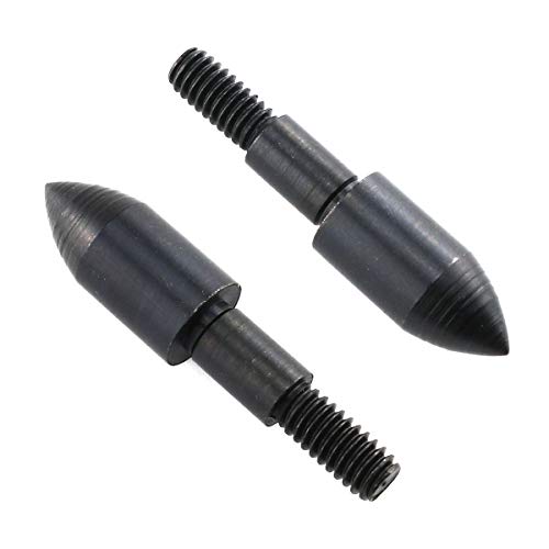 12Pcs Archery Field Points 100 Grain Screw-In Bullet Tips for Crossbow & Bow Practice