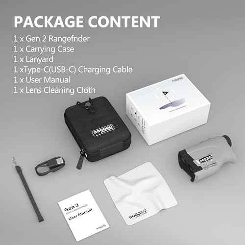 Golf Rangefinder with Slope Switch - Gogogo Sport Vpro Gen 2