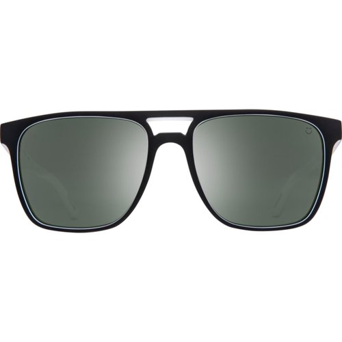 Spy Square Czar Whitewall-HD Plus Gry Green W/Platinum Spectra Mirror, Multi, One Size