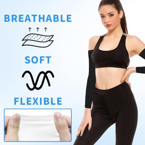 Compression Arm Sleeves for Men & Women - Sun Protection