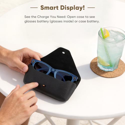 Charging Case for Ray-Ban & Oakley Meta Smart Glasses | Portable Power Bank