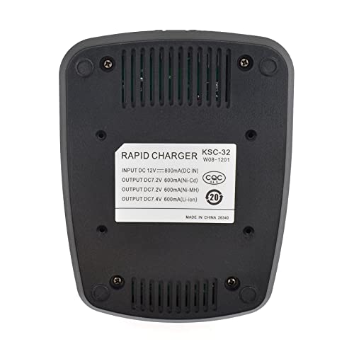 Kymate KSC-32 Rapid Charger for Kenwood Walkie Talkie Batteries
